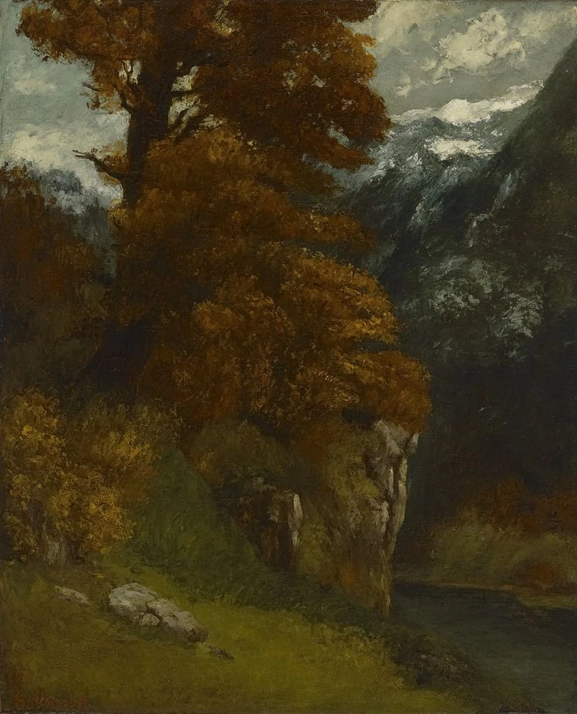 Rive del Doubs - Yale University Art Gallery, New Haven